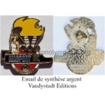 102 07 media press agencies Vandystadt Allsport pin France red silver synthetic enamel edited by Vandystadt Editions