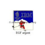 12 15 Club Coubertin Ibm hockey argent émail grand feu