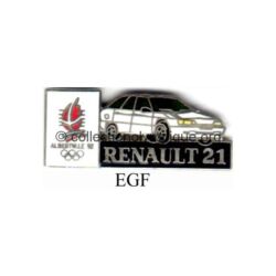 19 13 pin's Club Coubertin Renault 21 émail grand feu