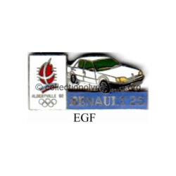 19 16 pin's Club Coubertin Renault 25 émail grand feu