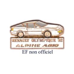21 14 pin's Club Coubertin Renault Olympique 92 Alpine A610 émail de synthèse non officiel