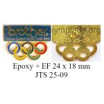 26 06 Club Top pin's Brother 24 x 18 mm époxy et émail à froid signé JTS 25-09