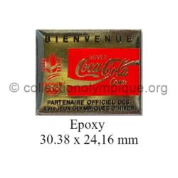 30_06 TOP club Coca-Cola pin epoxy 30.38 x 24.16 mm