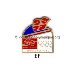 32_16 TOP club Coca-Cola pin bobsleigh soft enamel