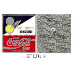 36_04 TOP club Coca-Cola pin TV Mont Blanc Savoie soft enamel made by LTO®