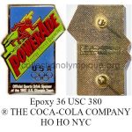 36_12 pin's club TOP Powerade époxy signé 36 USC 380 ® THE COCA-COLA COMPANY fabriqué par HO HO NYC