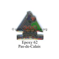 128 03 pin's comité départemental olympique et sportif (CDOS) du Pas-de-Calais (62) époxy