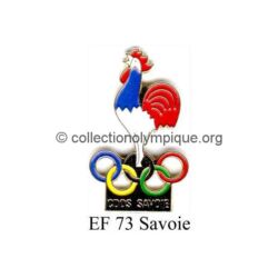 128 08 pin's comité départemental olympique et sportif (CDOS) de Savoie (73) émail à froid