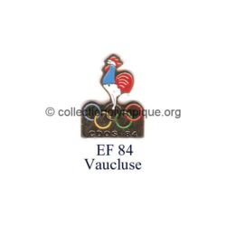 128 18 pin's comité départemental olympique et sportif (CDOS) du Vaucluse (84) émail à froid