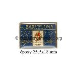 177 22 pin's pont Albertville 1992 avec Barcelone 1992 bleu