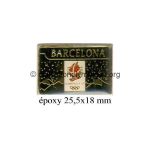 177 23 pin's pont Albertville 1992 avec Barcelone 1992 noir