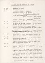 1968 Grenoble olympic closing ceremony program