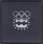 1976 Innsbruck médaille olympique de participant boite plastique