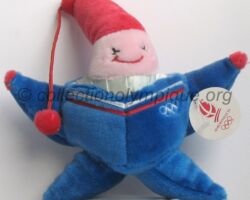 Magic the elf, plush height 29 cm olympic mascot