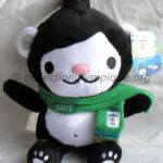 Miga the sea bear, plush height 31 cm olympic mascot