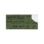 1924 Chamonix olympic opening ceremony ticket
