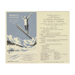 1924 Chamonix programme olympique cérémonie ouverture, 25 Janvier