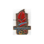 1992 Albertville logo golden pin