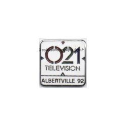 1992 Albertville pin's media, TV 021 Angleterre