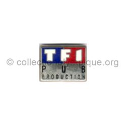 Pin's Média France 3 Paris | Zamac Doré Signé Decat | Collection Télévision