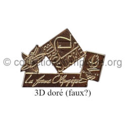 60 12 pin's fournisseur officiel Générale Sucrière-Eurosucre 3D doré (faux?)
